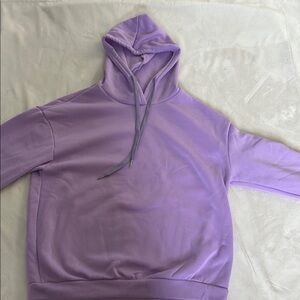 Shein purple hoodie